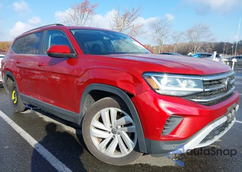 2021 Volkswagen Atlas 3.6L V6 Sel from USA, damaged, VIN 1V2BR2CA2MC503238
